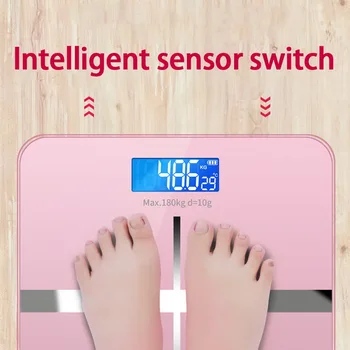 LED Digital Body Fat Scale Floor Precise Smart Electronic Weight Scale Bathroom Balance Bluetooth APP Android Or IOS Bluetooth
LED Digital Body Fat Scale Floor Precise Smart Electronic Weight Scale Bathroom Balance Bluetooth APP Android Or IOS Bluetooth