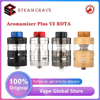 Hot Sale Original Steam Crave Aromamizer Plus V2 RDTA 8ml/16ml Atomizer Top Fill Airflow Control E-cigarette Vape Tank VS Zeus X
Hot Sale Original Steam Crave Aromamizer Plus V2 RDTA 8ml/16ml Atomizer Top Fill Airflow Control E-cigarette Vape Tank VS Zeus X