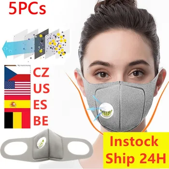 5PCs Sponge Dust Masks Respirator Mask With Breath Valve Anti-Dust Anti Pollution Face Mouth Mask Filter Breathable Mouth Cap 
5PCs Sponge Dust Masks Respirator Mask With Breath Valve Anti-Dust Anti Pollution Face Mouth Mask Filter Breathable Mouth Cap