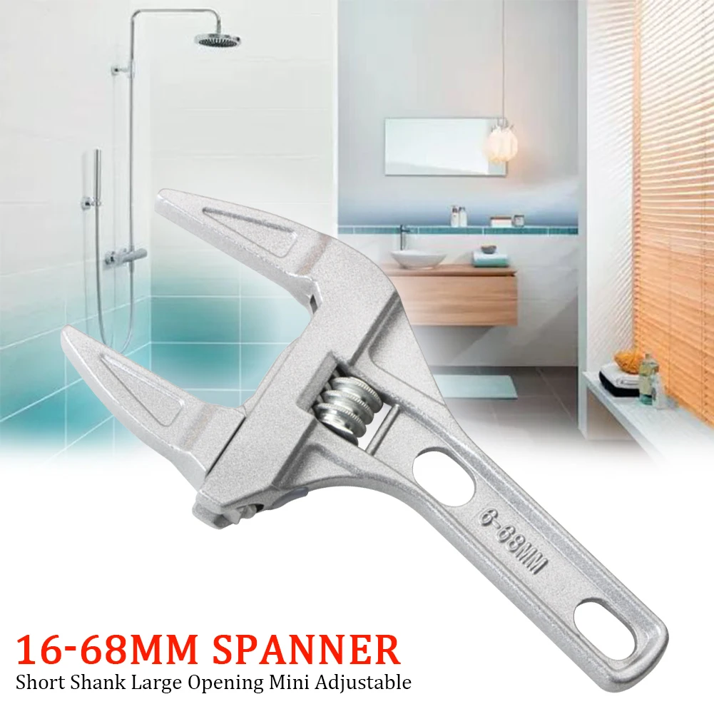 16-68mm Universal Repair Set Bathroom Hand Tools Large Opening Pipe Wrench Nut Key Adjustable Spanner
16-68mm Universal Repair Set Bathroom Hand Tools Large Opening Pipe Wrench Nut Key Adjustable Spanner
