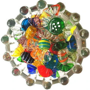 24pcs Vintage Gift Crafts Sweets Decoration Assorted Kids Glass Candy Ornament Festival Murano Style Figurines Party Colorful 
24pcs Vintage Gift Crafts Sweets Decoration Assorted Kids Glass Candy Ornament Festival Murano Style Figurines Party Colorful