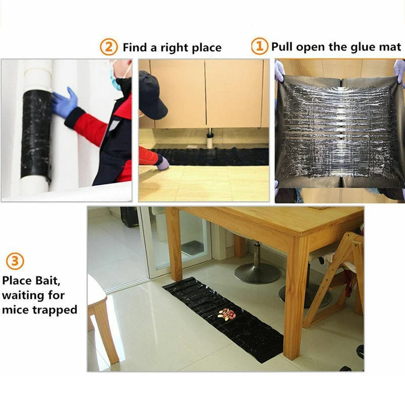 New Mouse Board Sticky Mice Glue Trap High Effective Rodent Rat Snake Bugs Catcher Pest Control Reject Non-toxic Eco-Friendly
New Mouse Board Sticky Mice Glue Trap High Effective Rodent Rat Snake Bugs Catcher Pest Control Reject Non-toxic Eco-Friendly