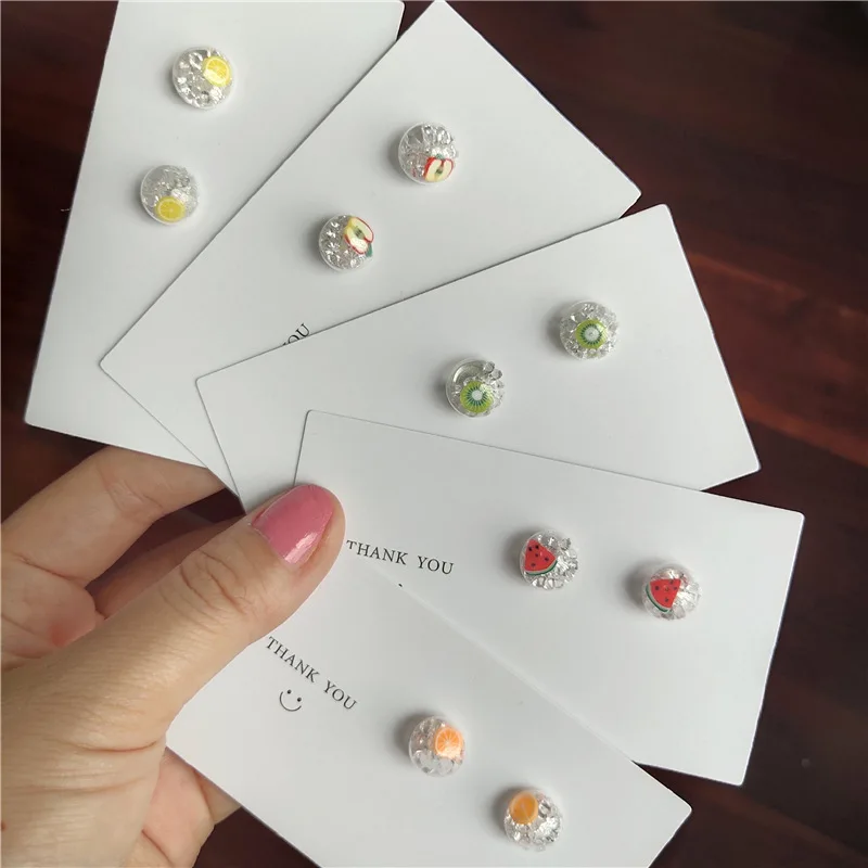 Korean Little Cute Fresh Crystal Fruits Anti-allergy Simple Woman Girls Stud Earrings Fashion Jewelry Holiday-JQD5-W2
Korean Little Cute Fresh Crystal Fruits Anti-allergy Simple Woman Girls Stud Earrings Fashion Jewelry Holiday-JQD5-W2