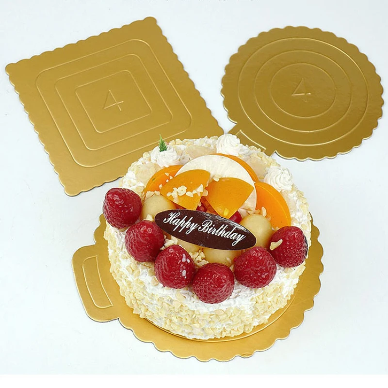 1PC Round Gold Mousse Cake Boards Cupcake Dessert Displays Tray Wedding Birthday Cake Board Paper Base Mat Cake Baking Tools
1PC Round Gold Mousse Cake Boards Cupcake Dessert Displays Tray Wedding Birthday Cake Board Paper Base Mat Cake Baking Tools