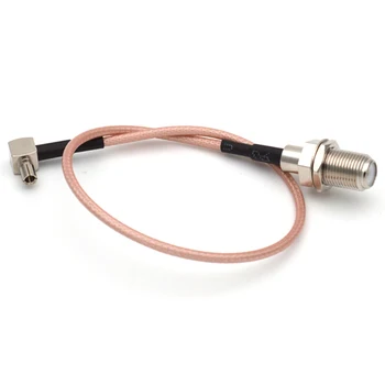 HOT-100Pcs TS9 Male Right Angle to F Type Female Jack for RG316 Pigtail Cable
HOT-100Pcs TS9 Male Right Angle to F Type Female Jack for RG316 Pigtail Cable