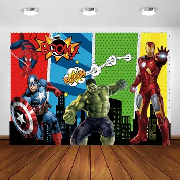 Superhero Poster Backdrop Baby Kids Boy Birthday Party Decoration Banner Photo Background Personalized Cake Table Party Supplies
Superhero Poster Backdrop Baby Kids Boy Birthday Party Decoration Banner Photo Background Personalized Cake Table Party Supplies