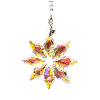 80MM Snowflake Suncatcher Chandelier Crystals Prisms Glass Crystal Pendants DIY Handcrafts Hanging Ornament Car Decor Gifts
80MM Snowflake Suncatcher Chandelier Crystals Prisms Glass Crystal Pendants DIY Handcrafts Hanging Ornament Car Decor Gifts