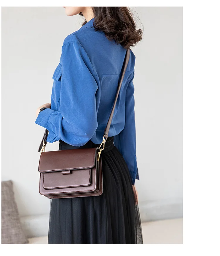2019 new fashion spring and summer fashion simple solid color small square bag ladies Messenger shoulder bag
2019 new fashion spring and summer fashion simple solid color small square bag ladies Messenger shoulder bag