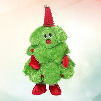 1pc Christmas Tree Adorable Decorative Fashion Singing Tree Toy Electric Tree Toy Dancing Toy for Office
1pc Christmas Tree Adorable Decorative Fashion Singing Tree Toy Electric Tree Toy Dancing Toy for Office