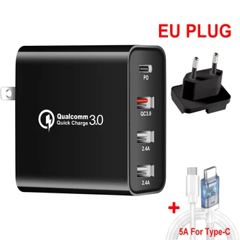 48W Type C Fast Charger, quick charge pd fast charge usb charging charging with pd Fast Wall Charger, US Plug Adapter
48W Type C Fast Charger, quick charge pd fast charge usb charging charging with pd Fast Wall Charger, US Plug Adapter