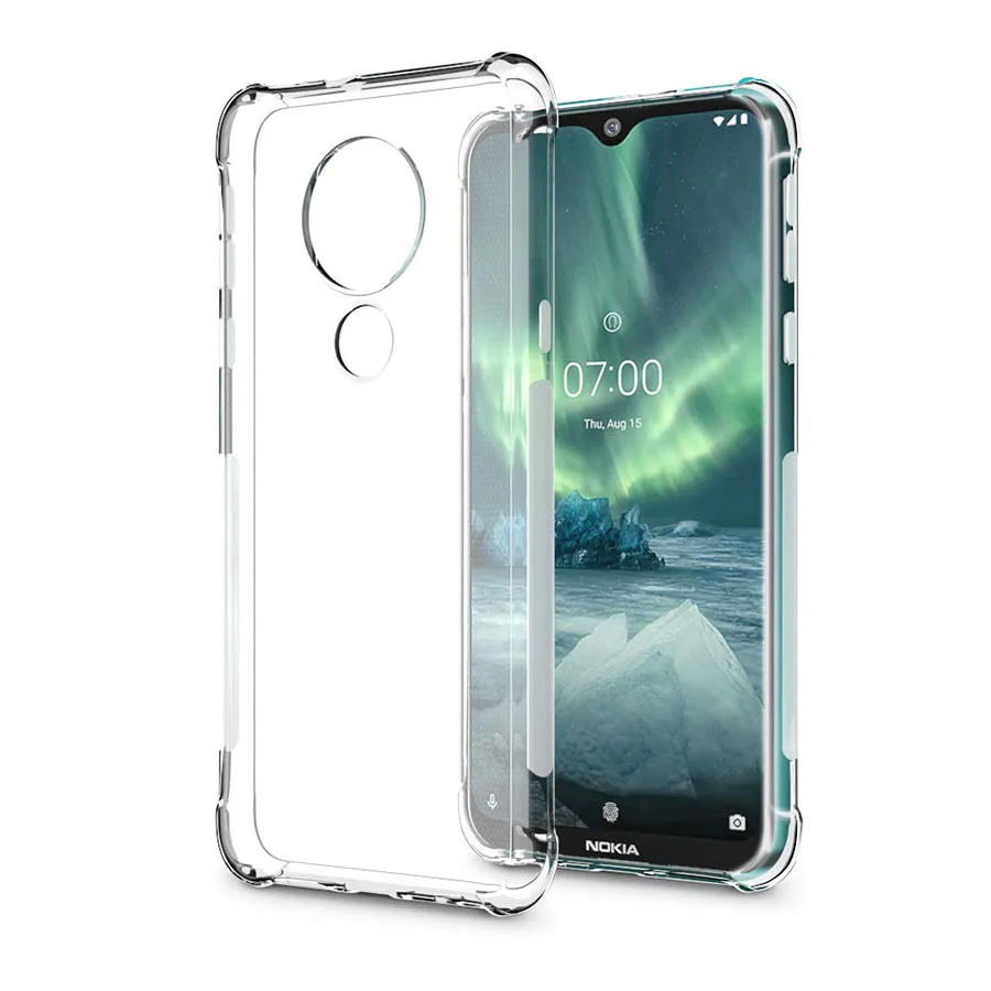 For Nokia 7.2 / 6.2 Slim Crystal Clear Transparent Soft TPU Back Silicone Case Protection Camera Protect Cover For Nokia 7.1
For Nokia 7.2 / 6.2 Slim Crystal Clear Transparent Soft TPU Back Silicone Case Protection Camera Protect Cover For Nokia 7.1