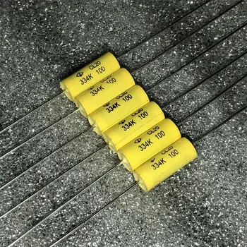 Capacitor electronics GD CL20 334k 0.33uf100vdc fever axial coupling audio electrodeless capacitor electrolytic capacitor
Capacitor electronics GD CL20 334k 0.33uf100vdc fever axial coupling audio electrodeless capacitor electrolytic capacitor