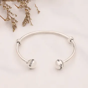 Authentic 925 Sterling Silver Pan Bracelet New Meteor Opening Classic Fashion Opening Bracelet Fit Diy Charm Women Jewelry
Authentic 925 Sterling Silver Pan Bracelet New Meteor Opening Classic Fashion Opening Bracelet Fit Diy Charm Women Jewelry