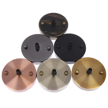 1PC Lamp Base Antique Vintage DIY Lighting Accessories Ceiling Plate Metal Ceiling Holder Lamp Fitting Chandelier Base bar lamps
1PC Lamp Base Antique Vintage DIY Lighting Accessories Ceiling Plate Metal Ceiling Holder Lamp Fitting Chandelier Base bar lamps