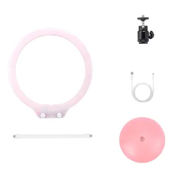 3pcs/Set Zomei Photo Studio Video Desktop LED Ring Light 3200K-5500K Dimmable Photography Lamp with Camera Ball Head
3pcs/Set Zomei Photo Studio Video Desktop LED Ring Light 3200K-5500K Dimmable Photography Lamp with Camera Ball Head