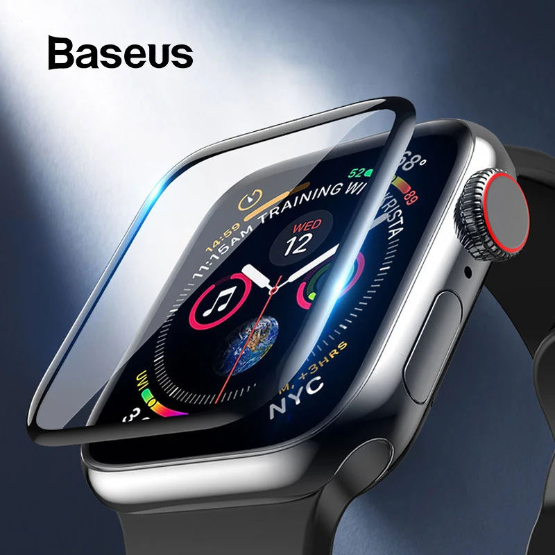 Baseus 0.2mm Screen Protector Clear Full Coverage Protective Film for Apple Watch 1 2 3 38mm 42mm for Apple Watch 4 5 40mm 44mm
Baseus 0.2mm Screen Protector Clear Full Coverage Protective Film for Apple Watch 1 2 3 38mm 42mm for Apple Watch 4 5 40mm 44mm