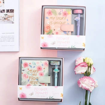 Summer flowers PU hand book gift box small fresh Japanese paper tape gel pen multi-function book kawaii school supplies
Summer flowers PU hand book gift box small fresh Japanese paper tape gel pen multi-function book kawaii school supplies
