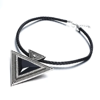 Match-Right New 2015 Hot Pendant Necklace Fashion Chokers Statement Necklaces Triangle Pendants Rope Chain for Gift Party 
Match-Right New 2015 Hot Pendant Necklace Fashion Chokers Statement Necklaces Triangle Pendants Rope Chain for Gift Party