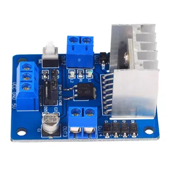 L298N Motor Drive Board Stepper Motor Robot Smart Car Module Onboard 5V Output Blue Driver Board Module
L298N Motor Drive Board Stepper Motor Robot Smart Car Module Onboard 5V Output Blue Driver Board Module