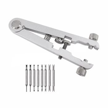 Watch Bracelet Pliers 6825 Standard of Spring Bar Remover Watch Bands Repair Removing Tool
Watch Bracelet Pliers 6825 Standard of Spring Bar Remover Watch Bands Repair Removing Tool