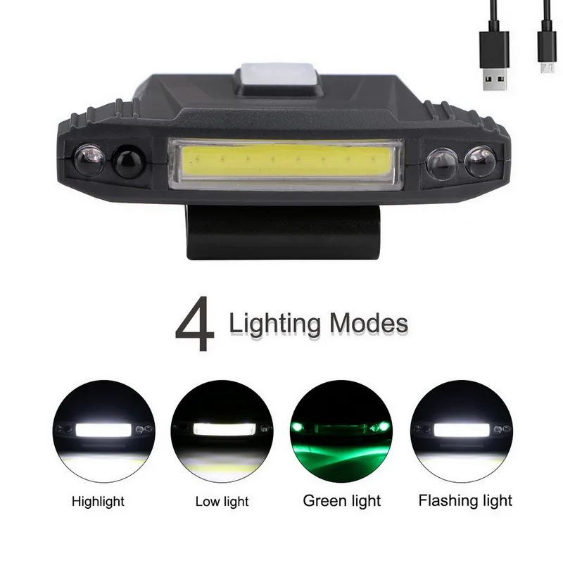Sanyi COB LED Motion Sensor Headlamp Cap Light 90 Degree Rotatable Clip-on Hat Lamp Induction Head Lamp Lantern Built-in Battery
Sanyi COB LED Motion Sensor Headlamp Cap Light 90 Degree Rotatable Clip-on Hat Lamp Induction Head Lamp Lantern Built-in Battery
