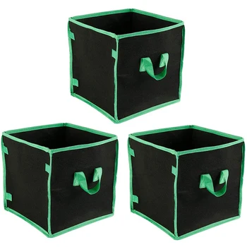 EASY-7 Gallon Grow Bags Soft Sided Felt Square Plant Gg Bags for Vegetables Planter with Reinforced Handles
EASY-7 Gallon Grow Bags Soft Sided Felt Square Plant Gg Bags for Vegetables Planter with Reinforced Handles