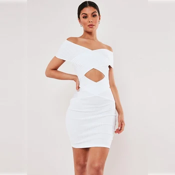 Bandage Dress 2019 Sexy Off Shoulder Dress Women Cocktail Suit White Short Sleeve Design Sexy Club Dresses Vestido Wholesale 
Bandage Dress 2019 Sexy Off Shoulder Dress Women Cocktail Suit White Short Sleeve Design Sexy Club Dresses Vestido Wholesale