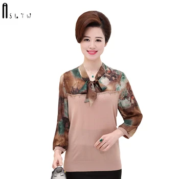 ASLTW Women's Sweater New Long Sleeve Jumper Pullover Sweater Bow Pull Femme Plus Size Knitted Patchwork Print Sweater Women
ASLTW Women's Sweater New Long Sleeve Jumper Pullover Sweater Bow Pull Femme Plus Size Knitted Patchwork Print Sweater Women