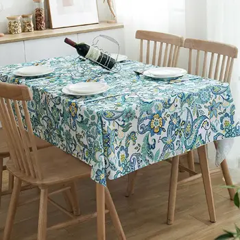 Eforcurtain Modern Fashion Paisley Flowers Fabric Table Cloth Waterproof Stain Resistant Table Cover Oblong Spillproof
Eforcurtain Modern Fashion Paisley Flowers Fabric Table Cloth Waterproof Stain Resistant Table Cover Oblong Spillproof