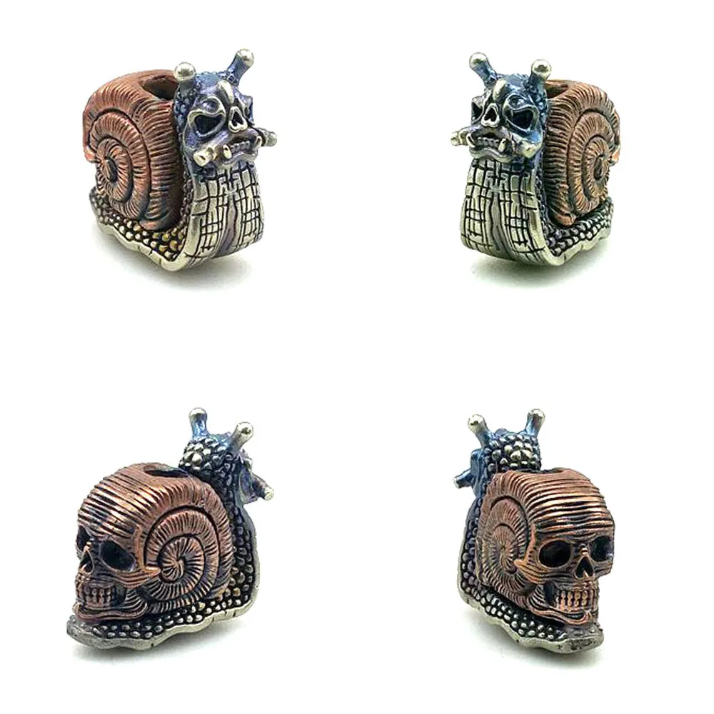 Outdoors DIY Tools EDC White Brass Snail Copper Skull Knife Beads Lanyard Pendants Key Rings Accessories
Outdoors DIY Tools EDC White Brass Snail Copper Skull Knife Beads Lanyard Pendants Key Rings Accessories