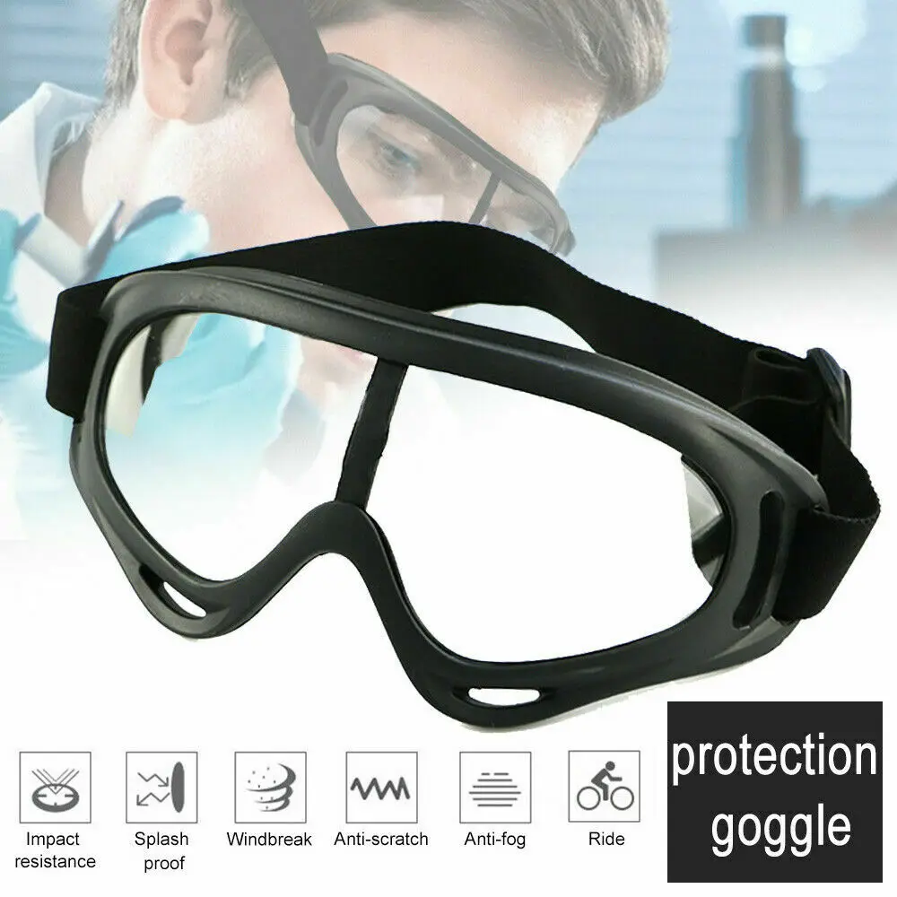 Safety Glasses Outdoor Lab Work Protective Anti-scratch Eye Protection Goggles
Safety Glasses Outdoor Lab Work Protective Anti-scratch Eye Protection Goggles