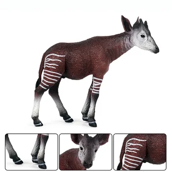 Okapi Animal Figure Collectible Toys Wild Animal Cognition Action Figures Kids Plastic Model Toys
Okapi Animal Figure Collectible Toys Wild Animal Cognition Action Figures Kids Plastic Model Toys
