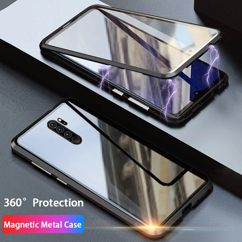 Magnetic Adsorption Metal Phone Case For Xiaomi Redmi Note 8 7 Pro Double Sided Glass Magnet Cover For Redmi Mi K20 9T Pro Case
Magnetic Adsorption Metal Phone Case For Xiaomi Redmi Note 8 7 Pro Double Sided Glass Magnet Cover For Redmi Mi K20 9T Pro Case