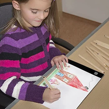 Upgrade A5 A4 LED Drawing Tablet Digital Graphics Pad USB LED Light Box Copy Board Electronic Art Graphic Painting Writing Table
Upgrade A5 A4 LED Drawing Tablet Digital Graphics Pad USB LED Light Box Copy Board Electronic Art Graphic Painting Writing Table