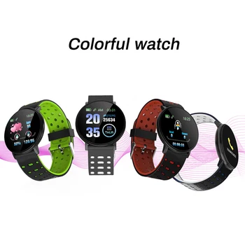 IP67 Waterproof 119 Plus Smart Bracelet Heart Rate Watch Smart Wristband Sport Watch Watches Band Smartwatch For IPhone Xiaomi
IP67 Waterproof 119 Plus Smart Bracelet Heart Rate Watch Smart Wristband Sport Watch Watches Band Smartwatch For IPhone Xiaomi