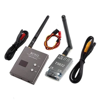 5.8G 48CH TS832 Transmitter & RC832 Receiver 600mW 5KM Wireless Audio Video Image Transmission Receiver System for FPV RC Drone
5.8G 48CH TS832 Transmitter & RC832 Receiver 600mW 5KM Wireless Audio Video Image Transmission Receiver System for FPV RC Drone