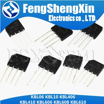 

5pcs KBL06 KBL10 KBL406 KBL410 KBL606 KBL608 KBL610 DIP4 Brigde Rectifier