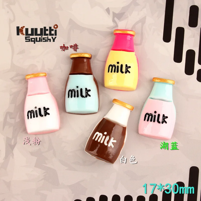 Kuutti Squishy 30pcs Mini Milk Bottle Slime Charms Bead Headwear Flatback Crafts Ornaments Decoration Phone Case DIY Accessories
Kuutti Squishy 30pcs Mini Milk Bottle Slime Charms Bead Headwear Flatback Crafts Ornaments Decoration Phone Case DIY Accessories