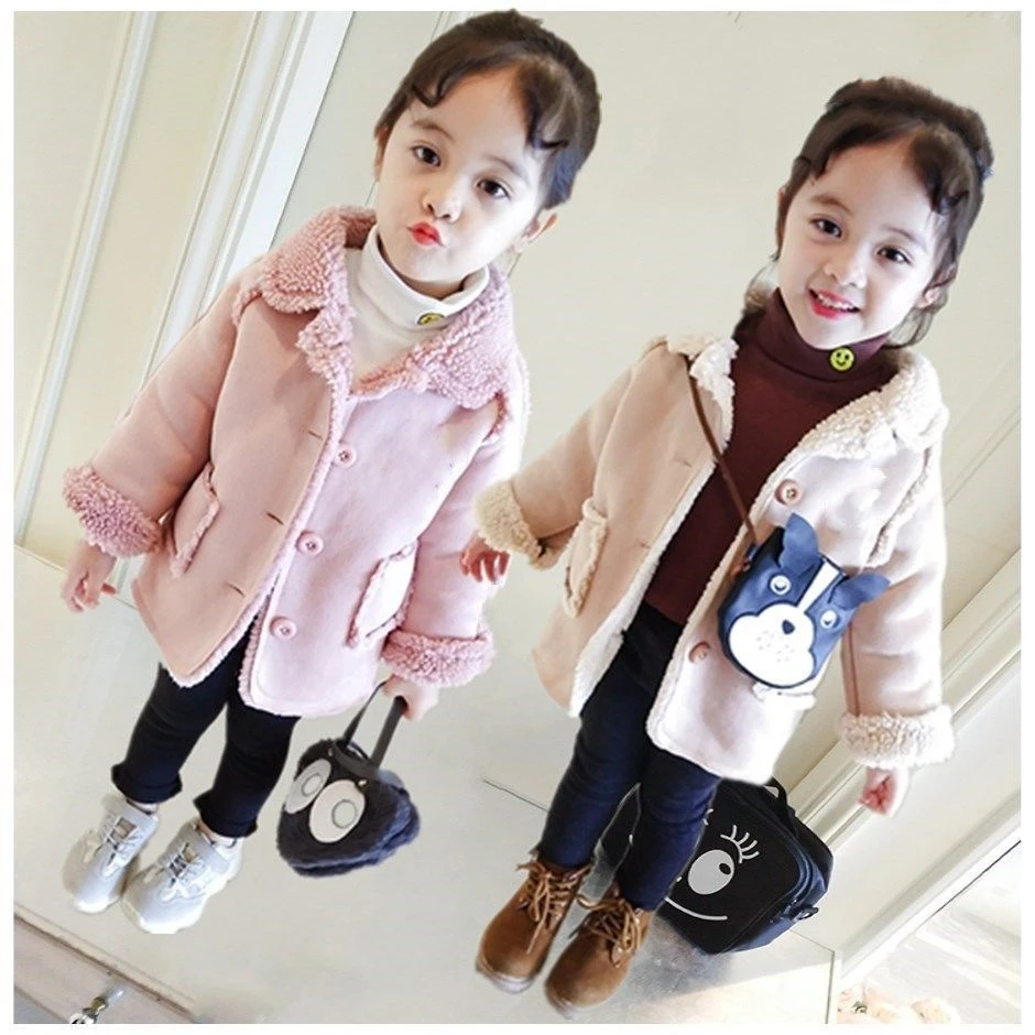 Children Girls Cartoon Coat Autumn Winter Thicken Fashion Cotton Plus Velvet Keep Warm Jackets For 1-5Y
Children Girls Cartoon Coat Autumn Winter Thicken Fashion Cotton Plus Velvet Keep Warm Jackets For 1-5Y