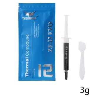 ZF-EVO 13.5W/m k High Performance Thermal Grease Conductive Paste for processor CPU GPU Cooler Cooling Fan Compound Heatsink Pla
ZF-EVO 13.5W/m k High Performance Thermal Grease Conductive Paste for processor CPU GPU Cooler Cooling Fan Compound Heatsink Pla