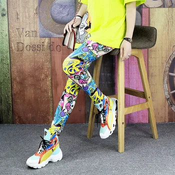 Fashion Woman Clothes Sexy Leggings Punk Womens Plus Size Fashions High Waist Leggings Activewear Fow Women 
Fashion Woman Clothes Sexy Leggings Punk Womens Plus Size Fashions High Waist Leggings Activewear Fow Women