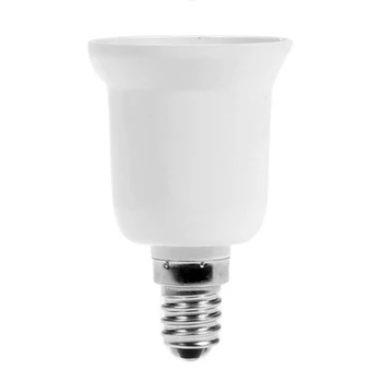 Premium White E12 To E27 Base LED Light Adapter Converter Screw Socket LED Light Bulb Adapter Converter
Premium White E12 To E27 Base LED Light Adapter Converter Screw Socket LED Light Bulb Adapter Converter