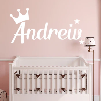 1pcs CustomWall Stickers Personalized Name Stickers for Baby Girl Boy Nursery Wall Decals Decorative Stickers Children Room Art
1pcs CustomWall Stickers Personalized Name Stickers for Baby Girl Boy Nursery Wall Decals Decorative Stickers Children Room Art