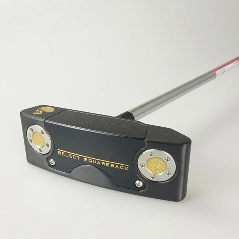 SQUAREBACK Black and Golden Skull Golf Putter Clubs 32/33/34/35/36Inch Steel shaft With Head Cover
SQUAREBACK Black and Golden Skull Golf Putter Clubs 32/33/34/35/36Inch Steel shaft With Head Cover