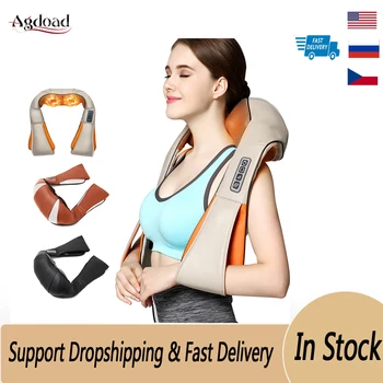 Agdoad Electric U Shape Shiatsu Back Neck Shoulder Body Massager Hot Infrared Heated Kneading Car / Home Massager Health Care
Agdoad Electric U Shape Shiatsu Back Neck Shoulder Body Massager Hot Infrared Heated Kneading Car / Home Massager Health Care