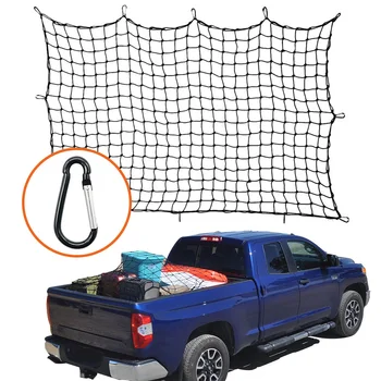 New 5mm Thickness Luggage Net Bungee Cargo Net Strech Duty Mesh Holds Adjustable Hooks for Rooftop Cargo Carrier Auto Interior
New 5mm Thickness Luggage Net Bungee Cargo Net Strech Duty Mesh Holds Adjustable Hooks for Rooftop Cargo Carrier Auto Interior