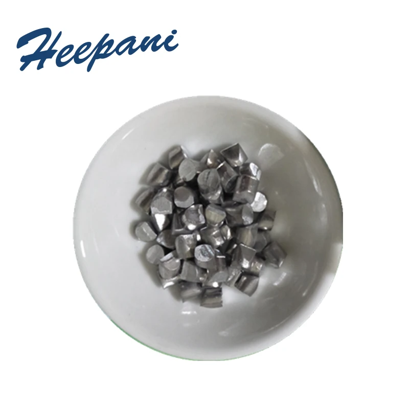 Free shipping Indium metal ingot with In 99.999% purity indium granules for scientific research
Free shipping Indium metal ingot with In 99.999% purity indium granules for scientific research