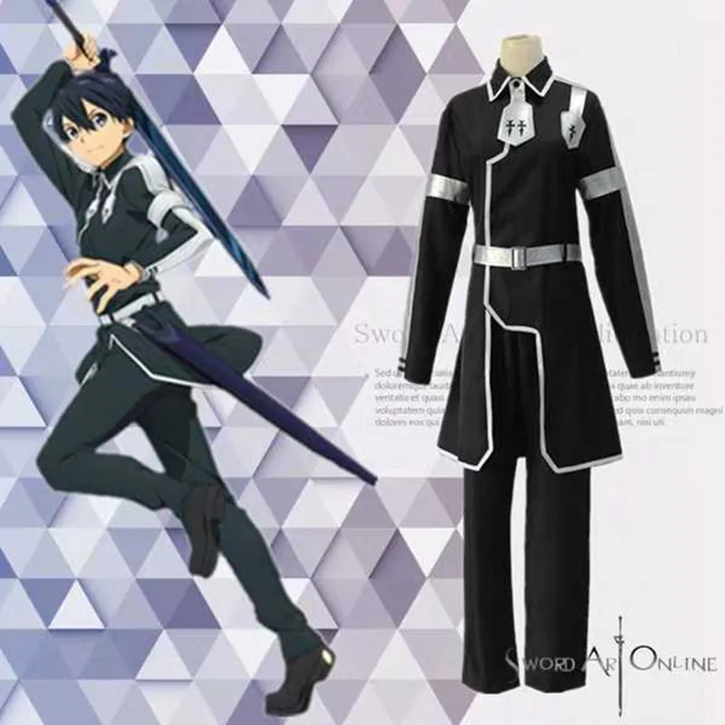 2XS-3XL Anime Sword Art Online Cosplay Kirigaya Kazuto High Quality Combat Suit Cos Halloween Party Costume For Men/Women
2XS-3XL Anime Sword Art Online Cosplay Kirigaya Kazuto High Quality Combat Suit Cos Halloween Party Costume For Men/Women