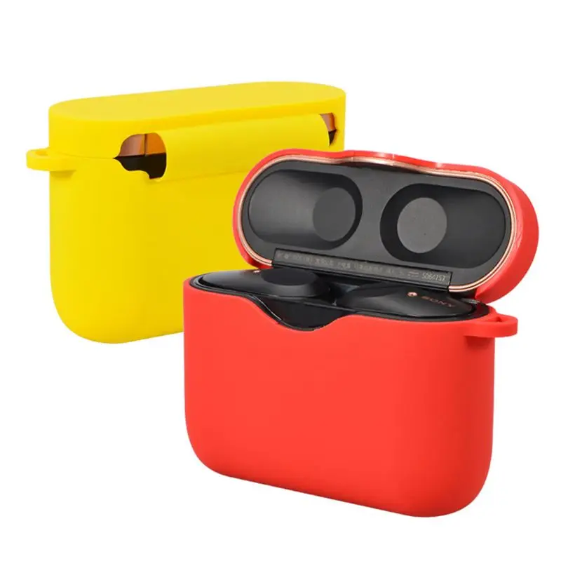 Silicone Protective Case Shockproof Soft Cover for Sony WF-1000XM3 Accessories 
Silicone Protective Case Shockproof Soft Cover for Sony WF-1000XM3 Accessories