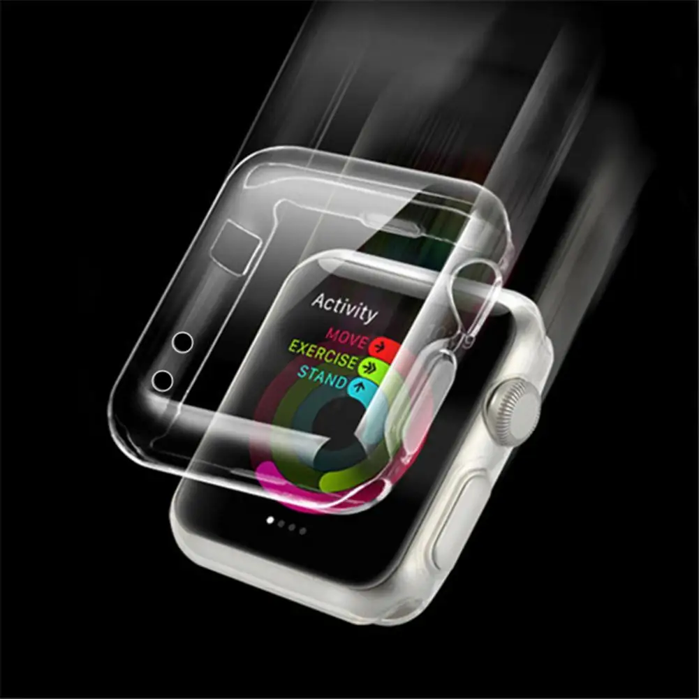 TPU Transparent Protective Case For Apple Watch Series 2 38mm/42mm Smart Watch Ultra-thin Anti-scratch Cover Shell Accessories
TPU Transparent Protective Case For Apple Watch Series 2 38mm/42mm Smart Watch Ultra-thin Anti-scratch Cover Shell Accessories